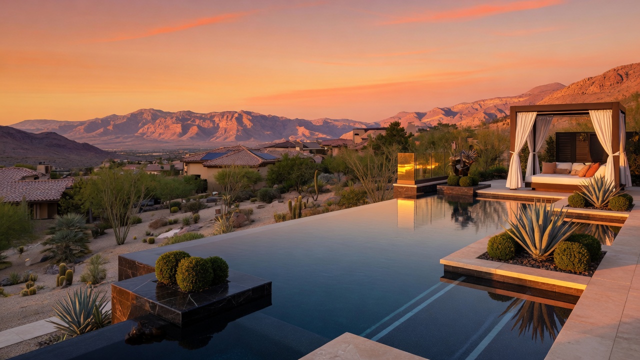 saltwater pool service — Las Vegas pool care in Paradise