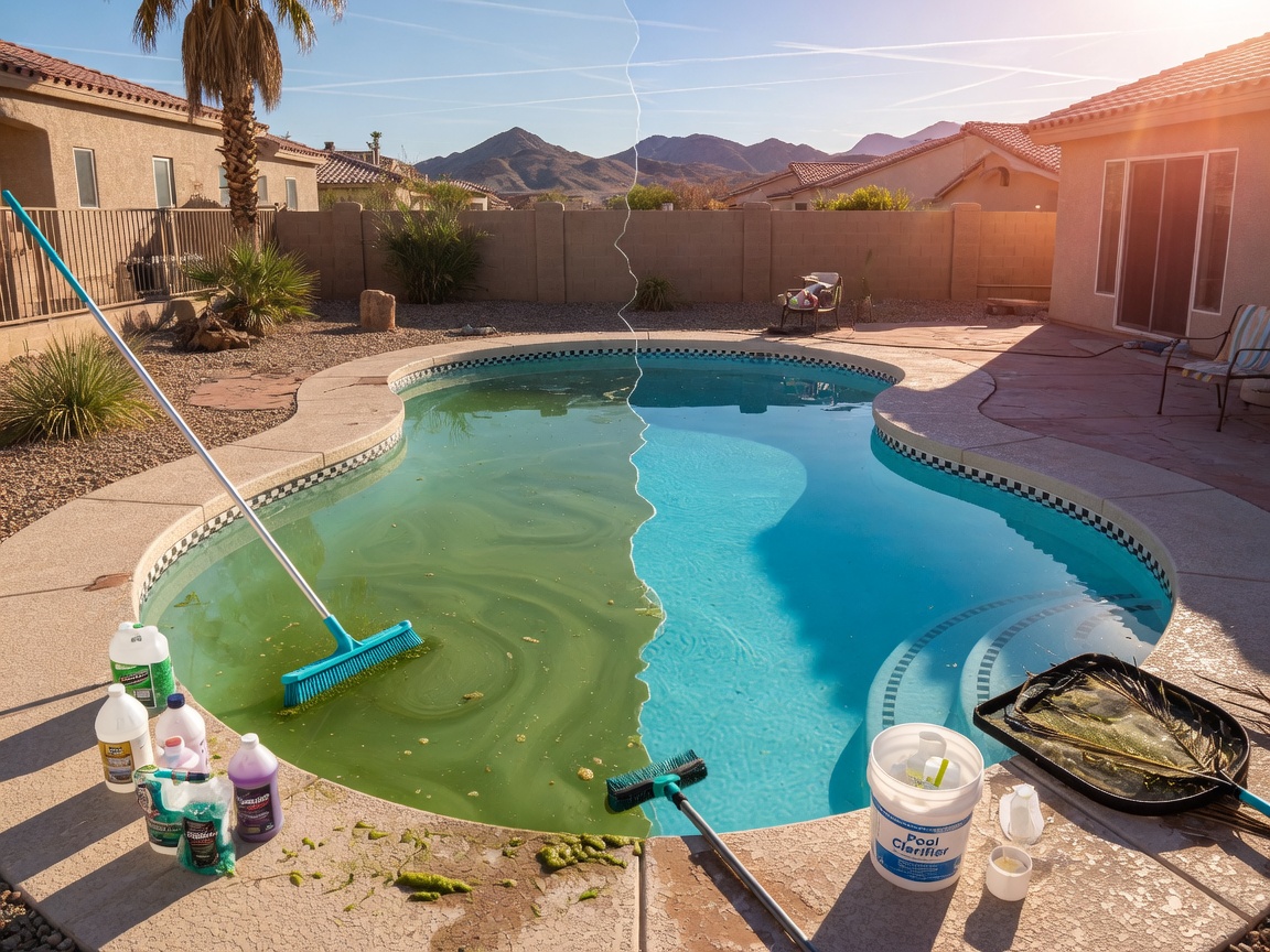 pool autofill repair — Las Vegas pool care in Spring Valley
